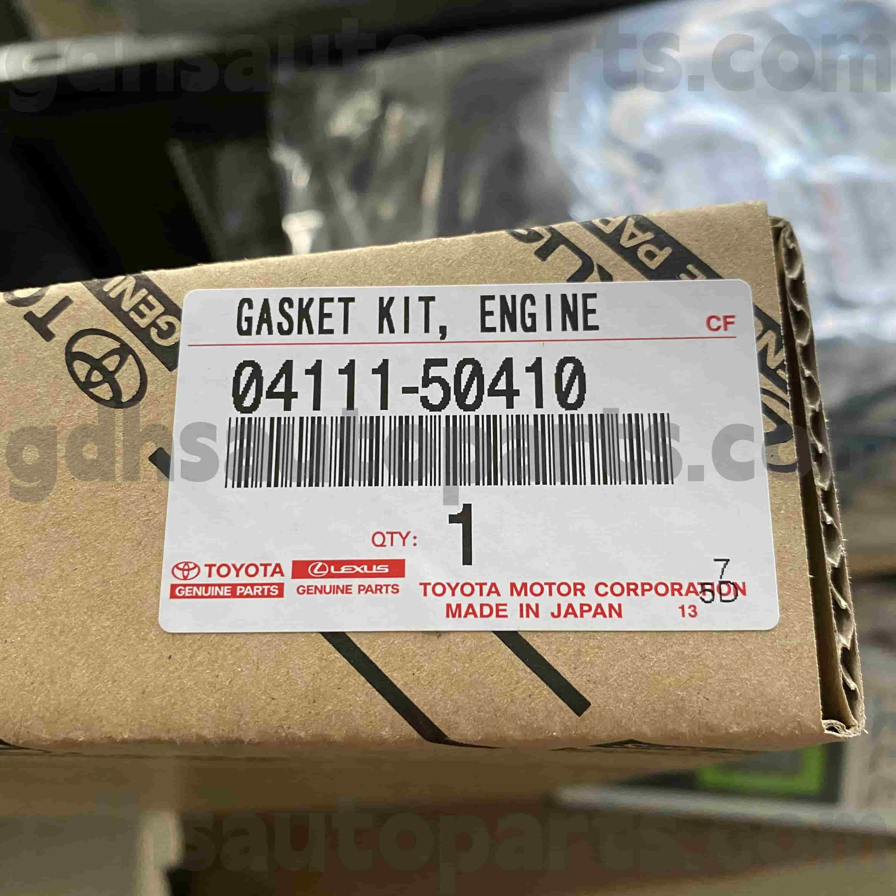 04111-50410 Toyota Original Parts Motor Oprava súpravy pre Land Cruiser