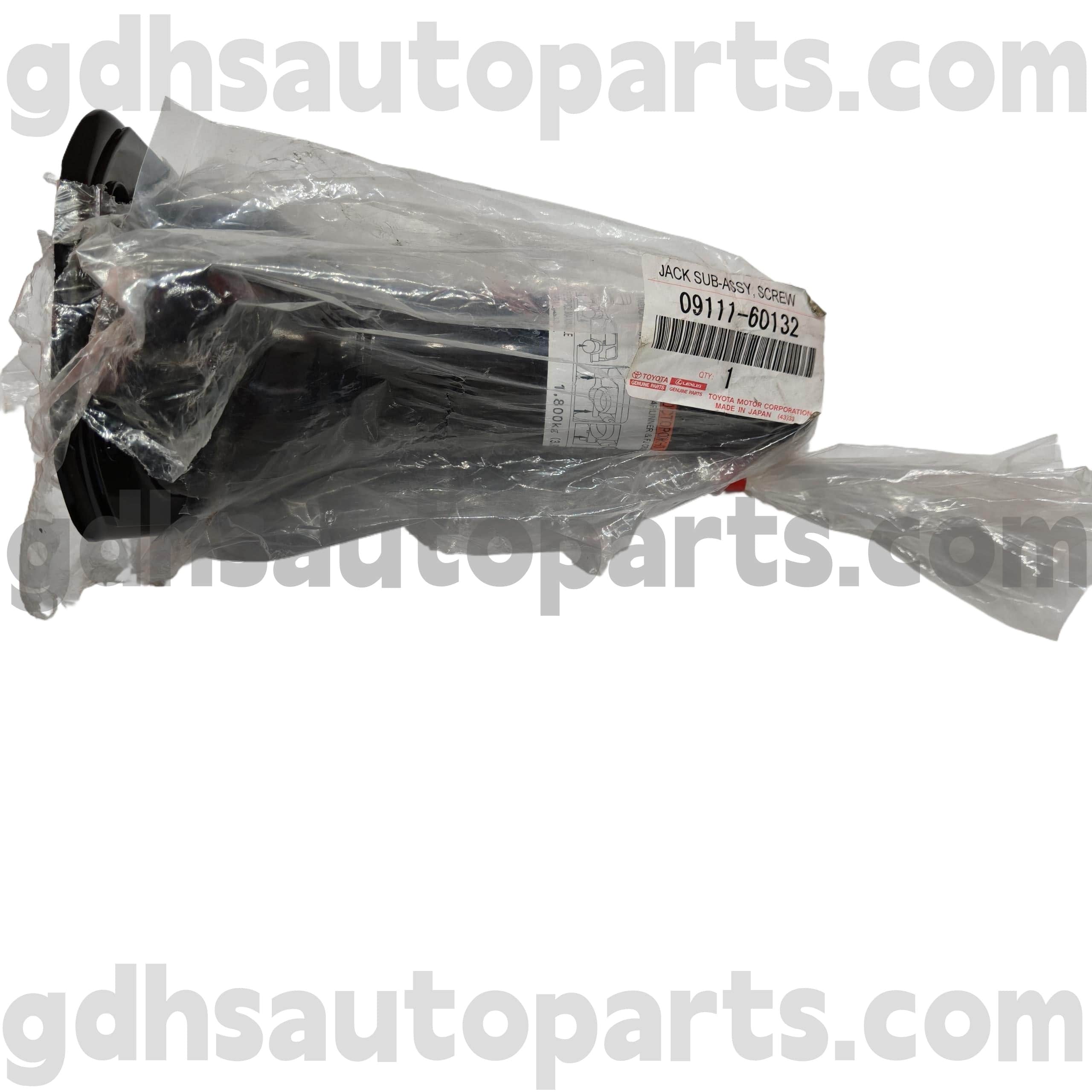 09111-60132 Toyota Originálne diely Jack pre Land Cruiser, FJ Cruiser, Lexus GX460 Chassis č. Urj150