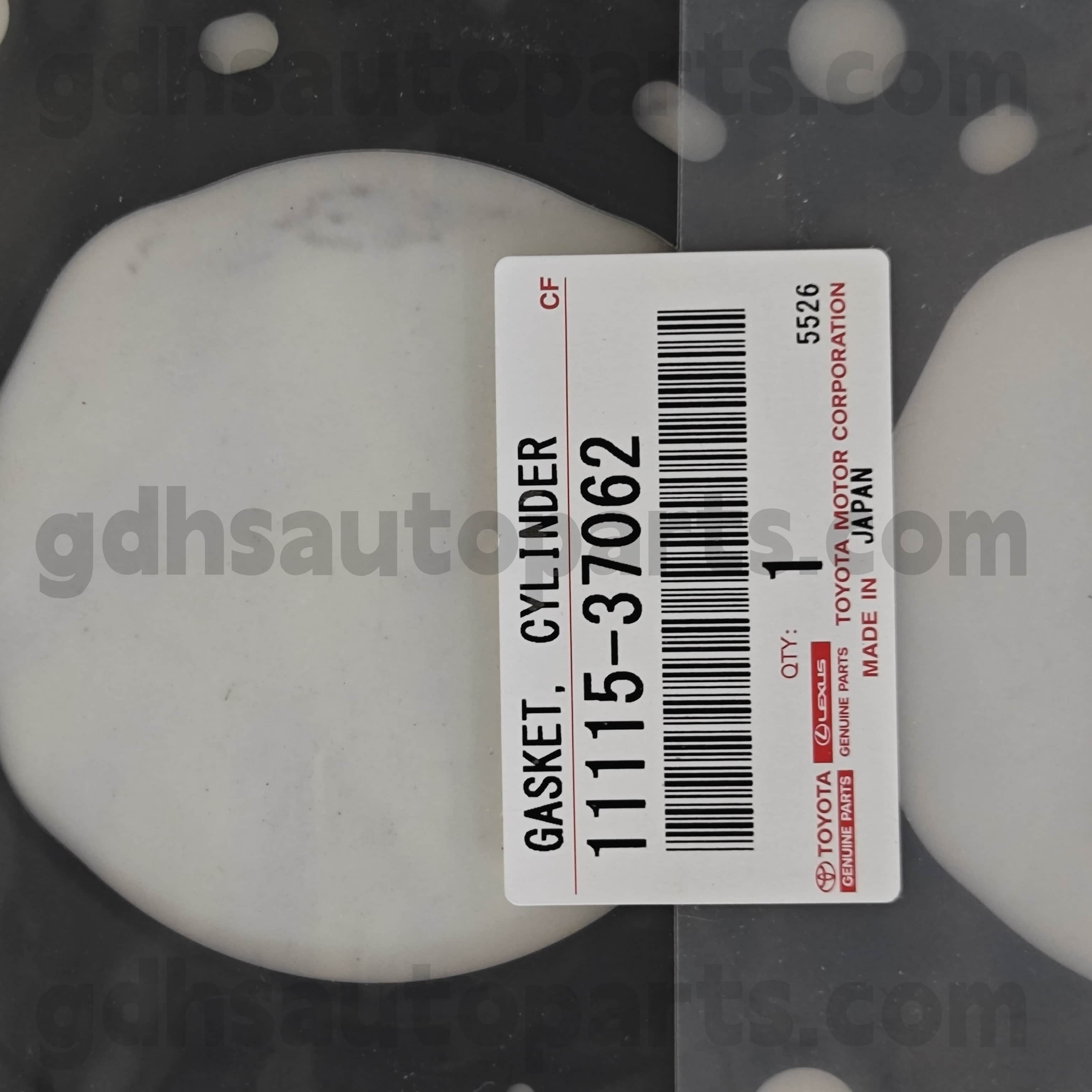 11115-37062 Originálne diely Toyota Tesnenie tesnenia hlavy pre Corolla 、 C-HR