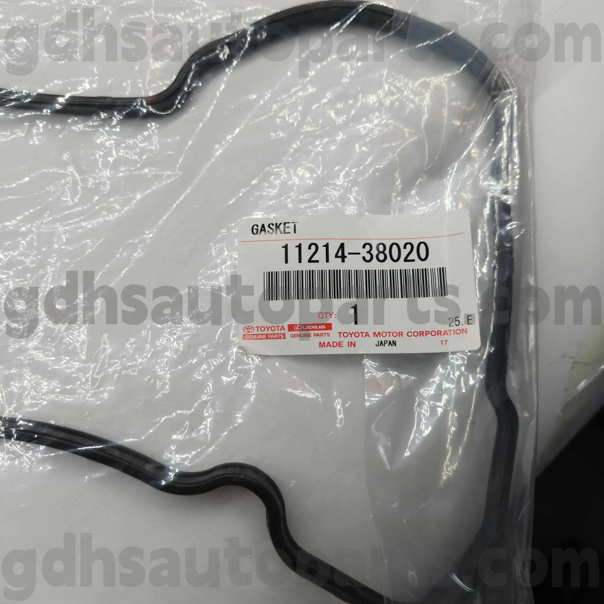 11214-38020 Originálne diely Toyota Tesnenie krytu ľavého ventilu pre LEXUS GS30/35/43/460 podvozok č.1URFE/USF4#/L