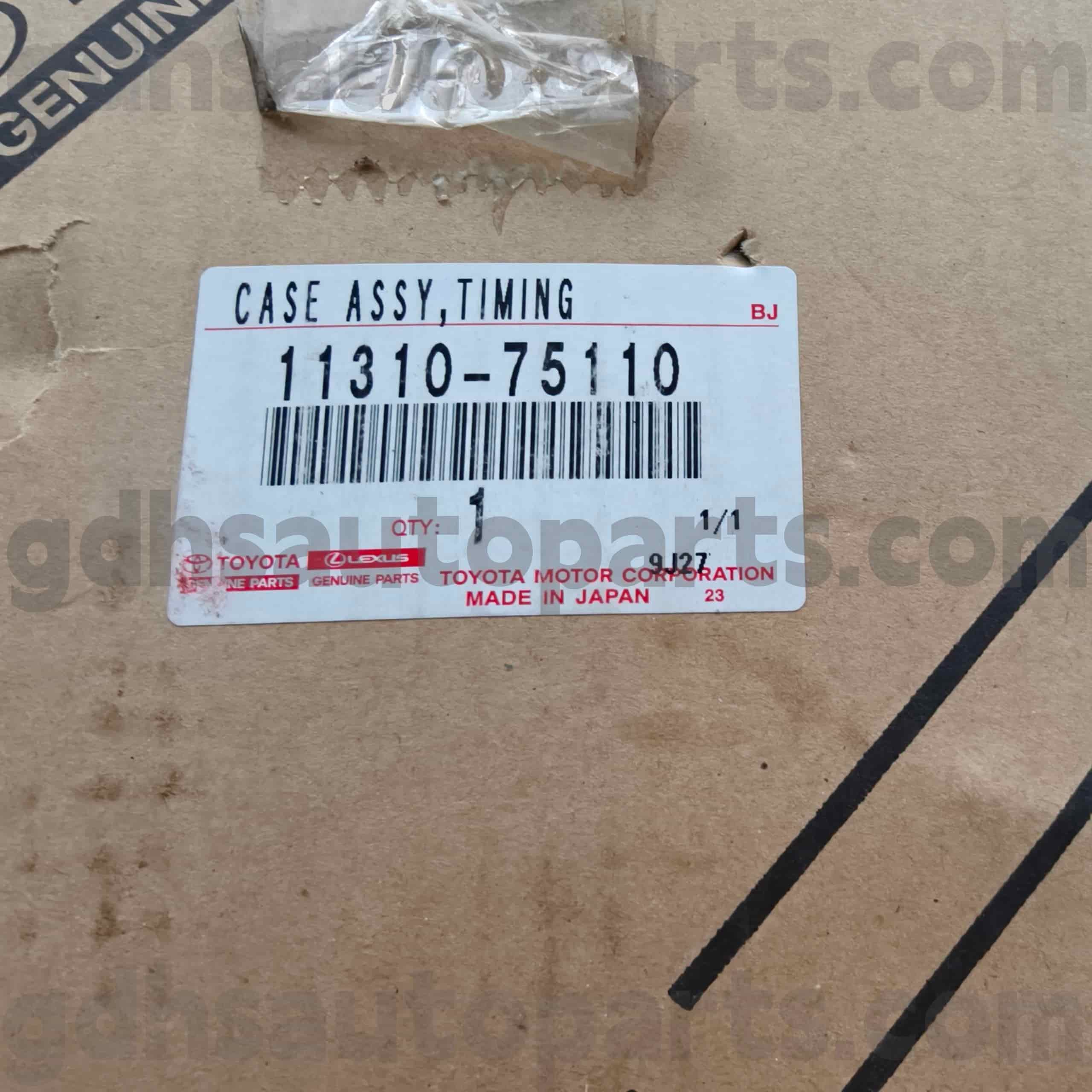 11310-75110 Toyota Originálne diely Kryt rozvodu pre LAND CRUISER PRADO, TACOMA podvozok NO.TRJ150