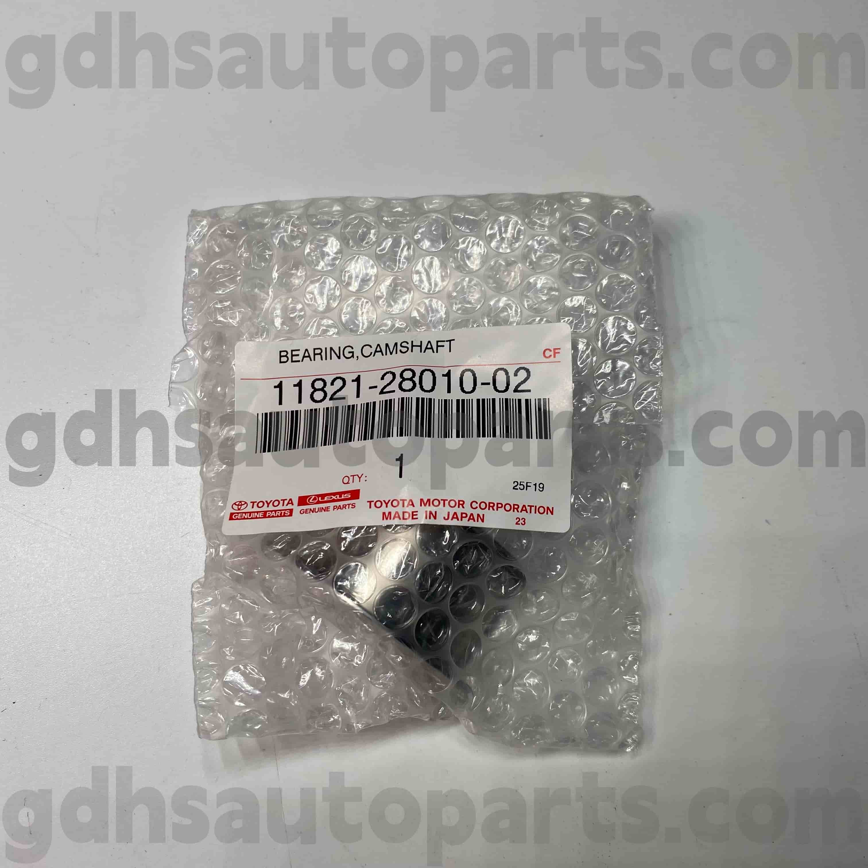 11821-28010-02 Originálne diely Toyota Ložisko vačkového hriadeľa pre AVENSIS, RAV4, TACOMA Podvozok č.ACV# ACR# GRJ