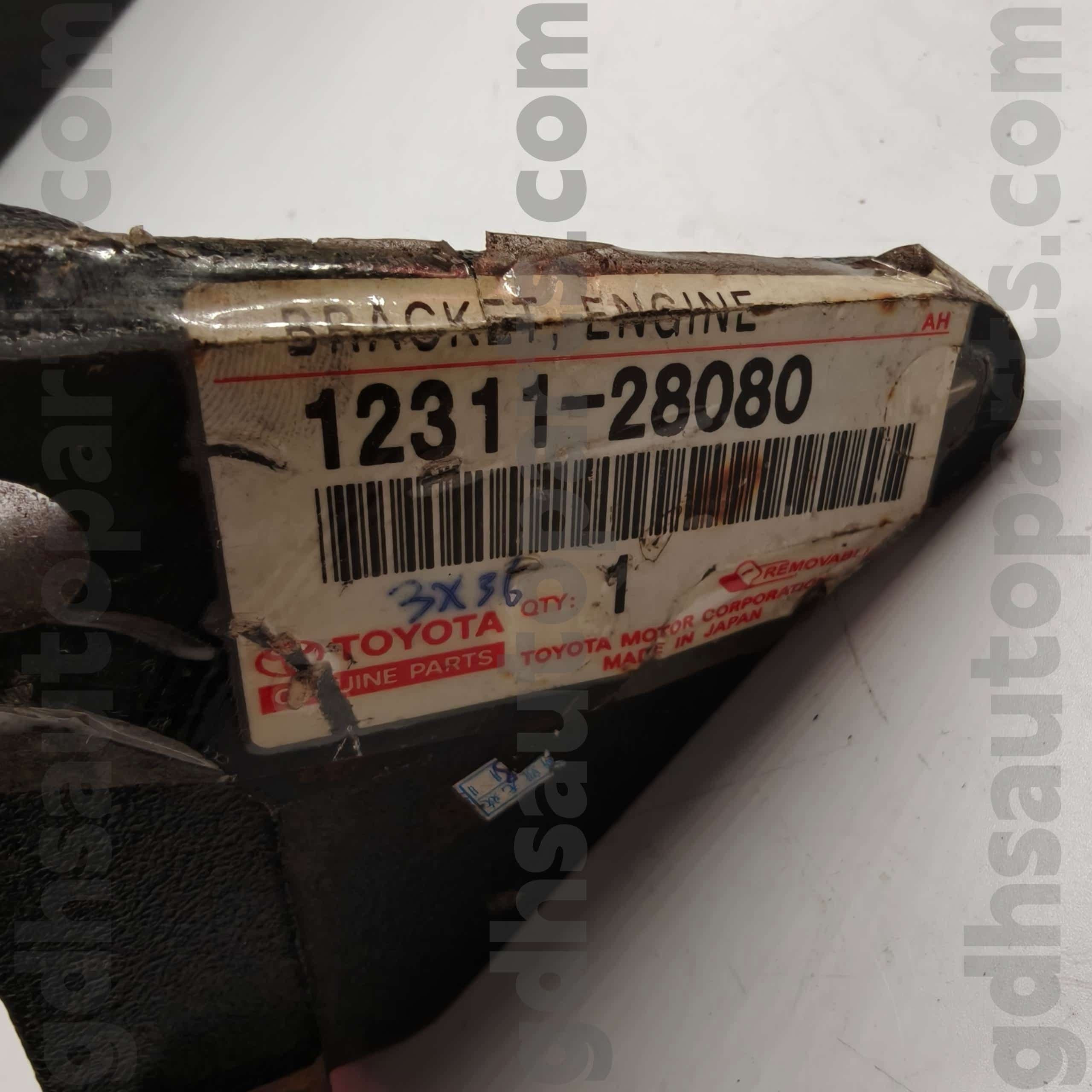 12311-28080 Originálne diely Toyota Držiak motora pre CAMRY, ESTIMA HYBRID, ALPHARD HV podvozok č.ACV3#