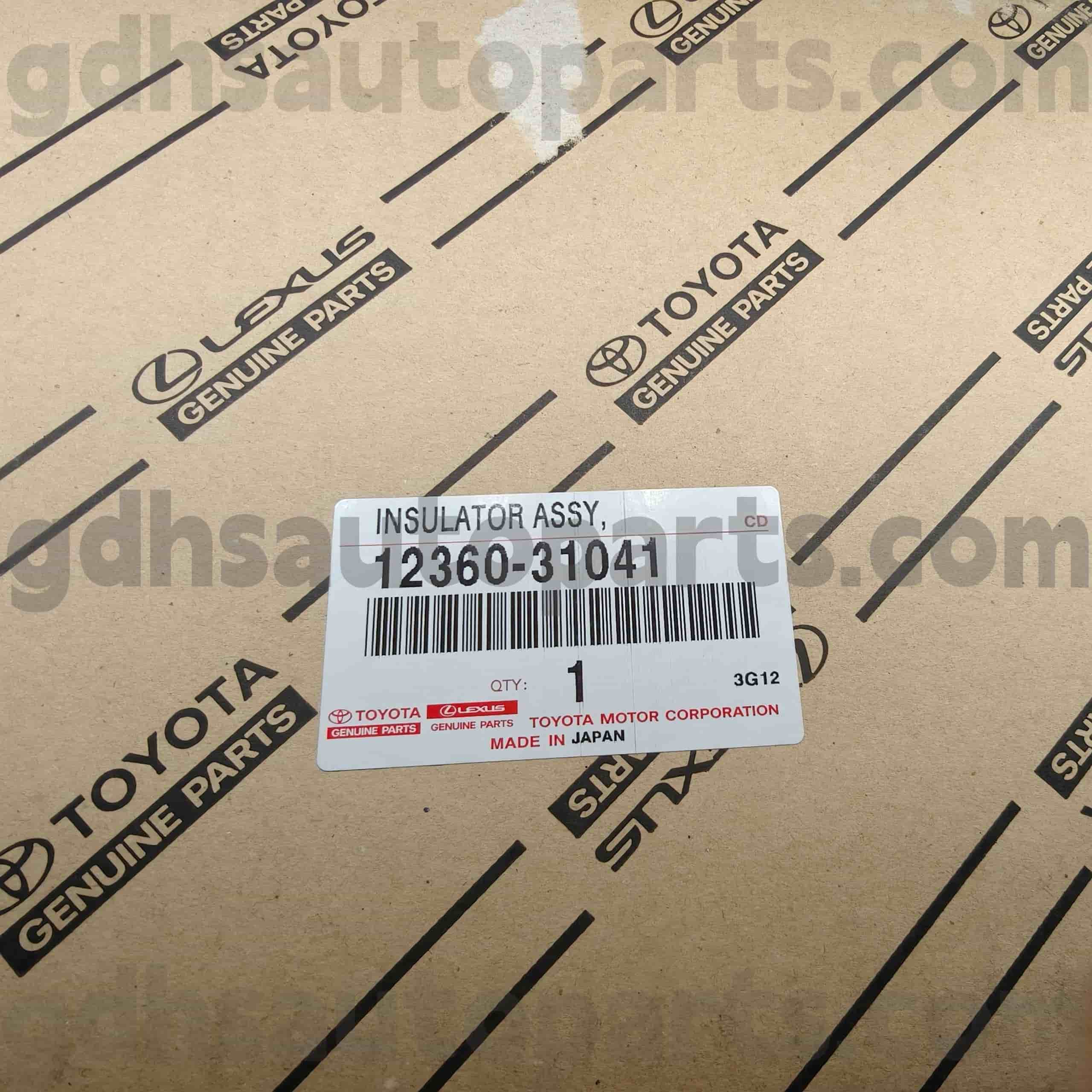 12360-31041 Originálne diely Toyota Predný držiak motora pre podvozok HIGHLANDER NO.2GRFE..GSU4#