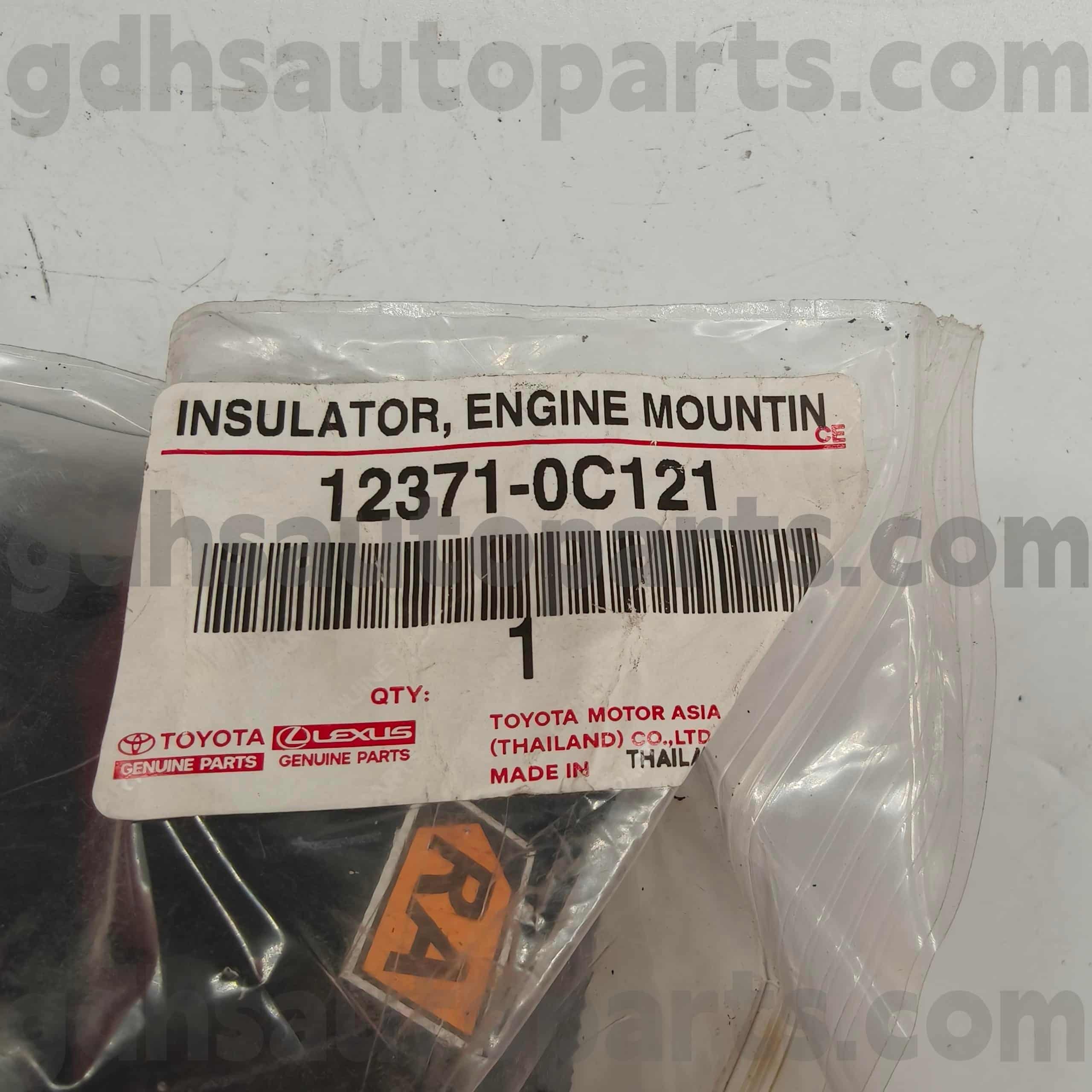 12371-0C121 Originálne diely Toyota Tyč radenia pre podvozok NO.2TRFE..TGN26..4FC