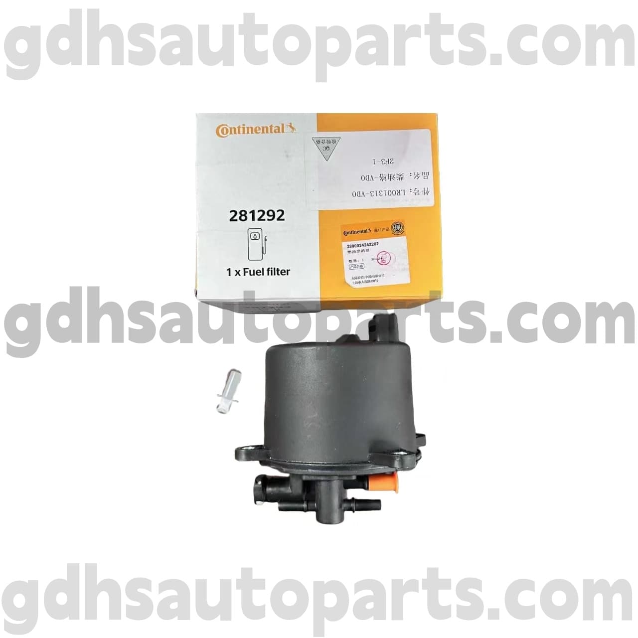 2800024242202 Kontinentálny palivový filter pre nový Range Rover Evoque, Land Rover Freelander 2, Discovery Sport OE NO. LR001313