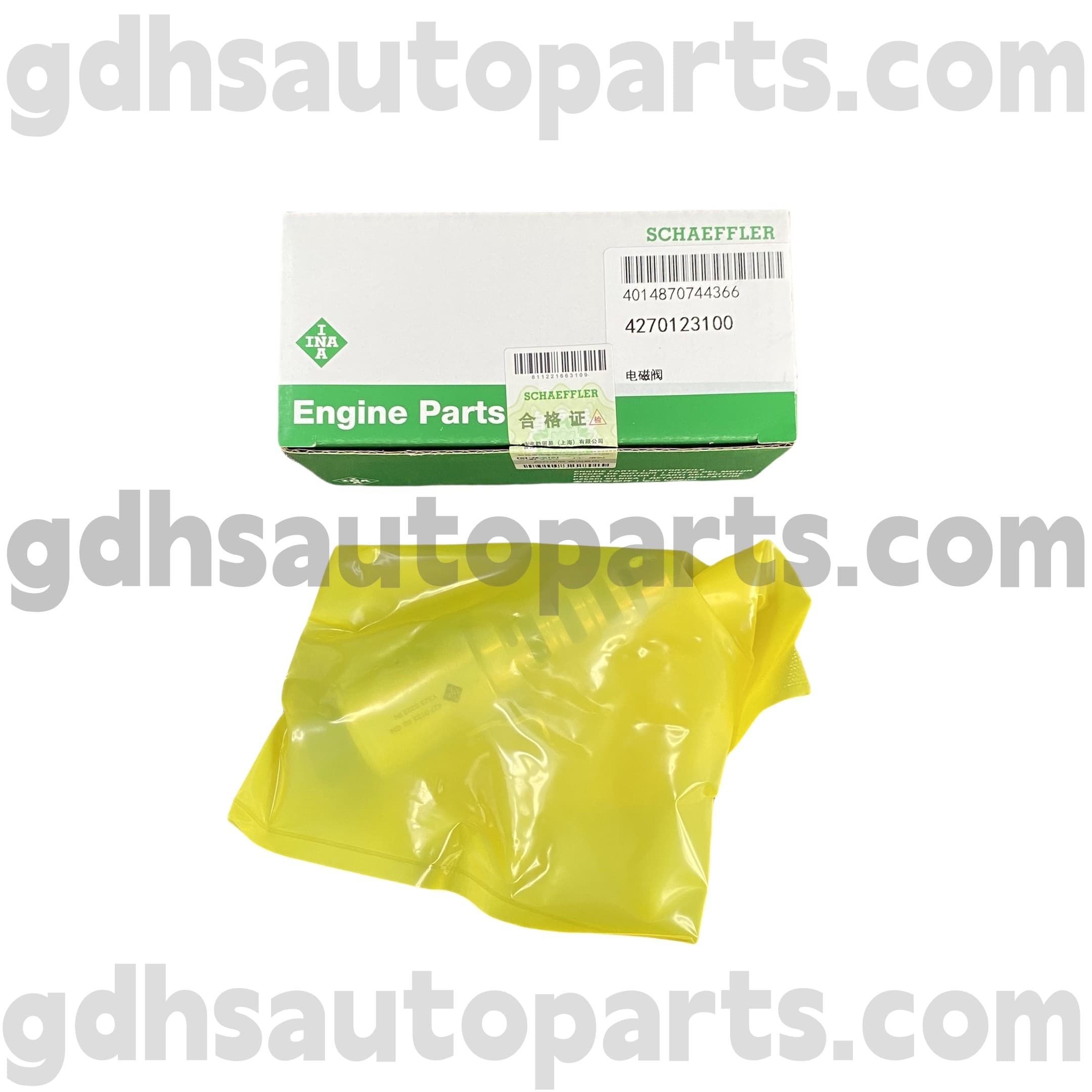 4270123100 Schaeffler Ina Príjmový hriadeľ polohy Solenoid pre Range Rover Evoque, Land Rover Freelander 2, Range Rover OE č. LR024995