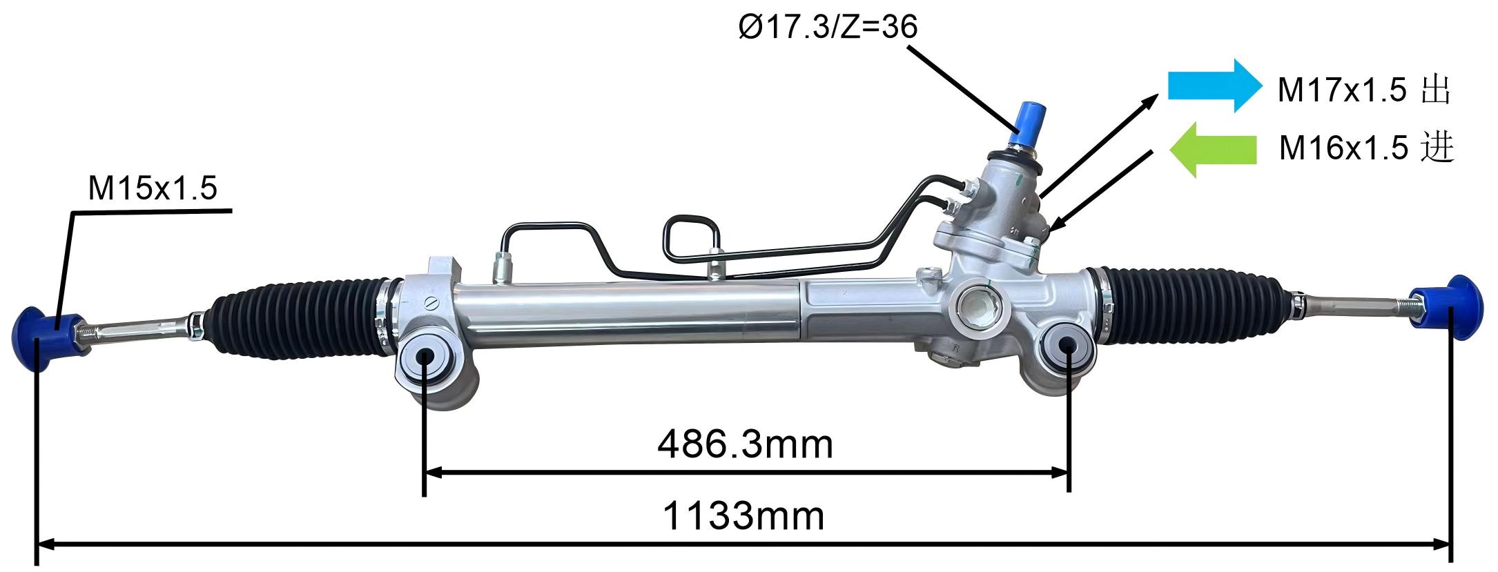 44200-06280 Prevodka riadenia pre automobily