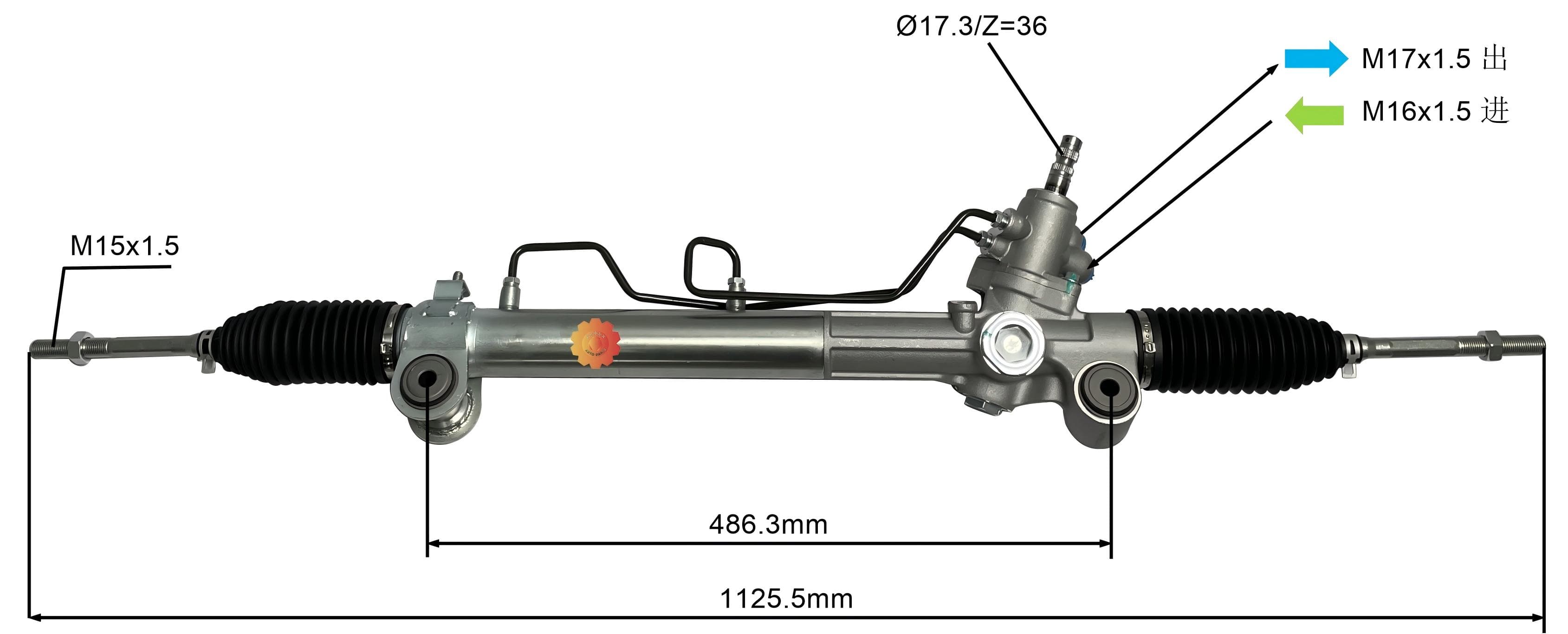 44200-33380 Automobilový riadiaci mechanizmus