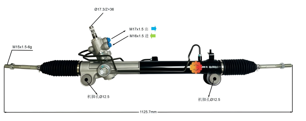 44200-48090 Automobilový riadiaci mechanizmus