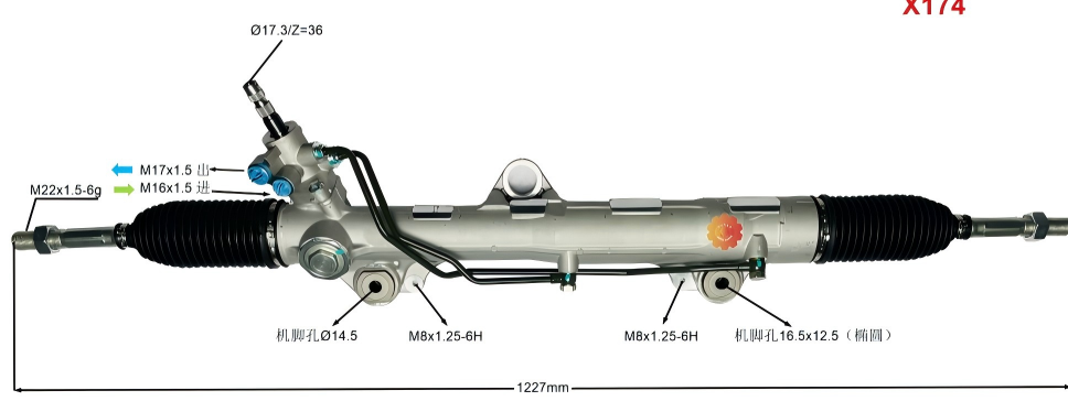 44200-60130 Prevodka riadenia pre automobily