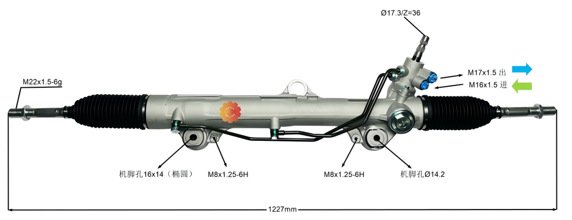 44200-60170 Prevodka riadenia pre automobily