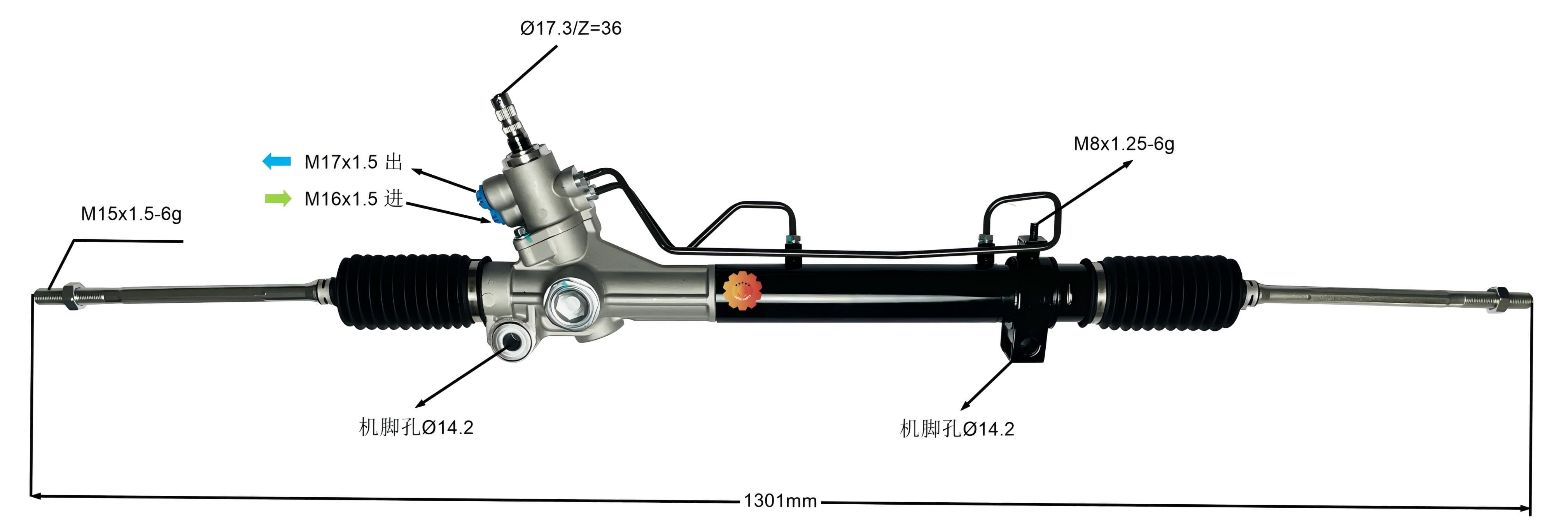 44250-08010 Prevodka riadenia pre automobily