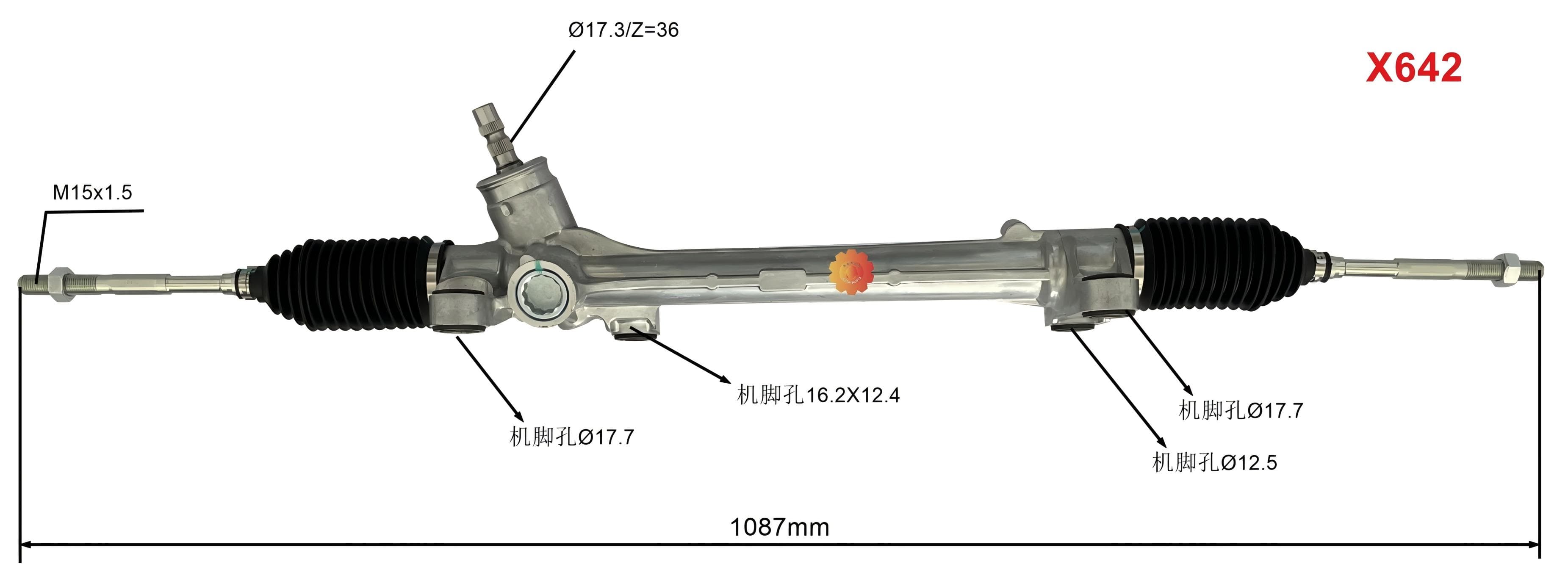 45510-02630 Automobilový riadiaci mechanizmus