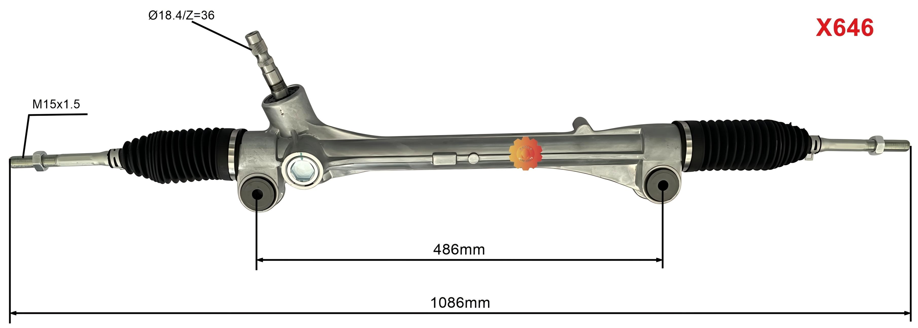 45510-06041 Automobilový riadiaci mechanizmus