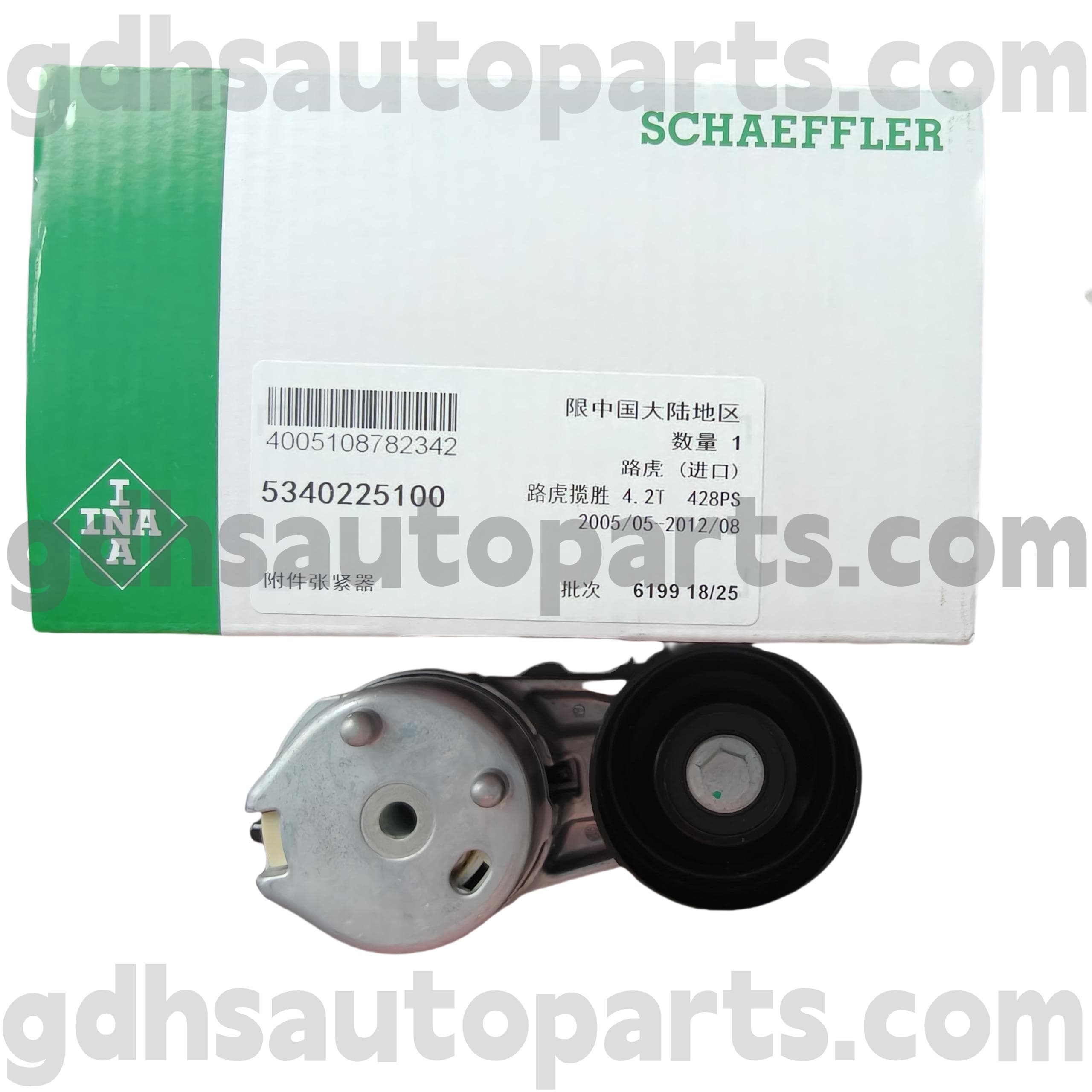 5340225100 Schaeffler Ina Drive Belt Tension pre Range Rover Sport, Range Rover OE č. PQG500030