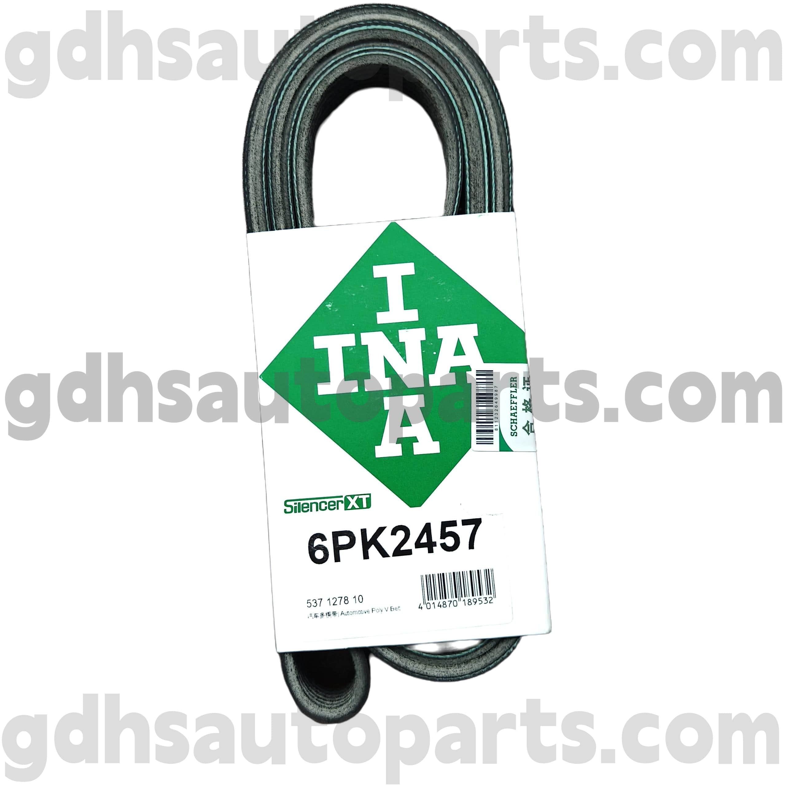 5371278100 Schaeffler Ina Drive Belt pre Range Rover, Range Rover Sport, Land Rover Discovery 4 OE NO. LR064185