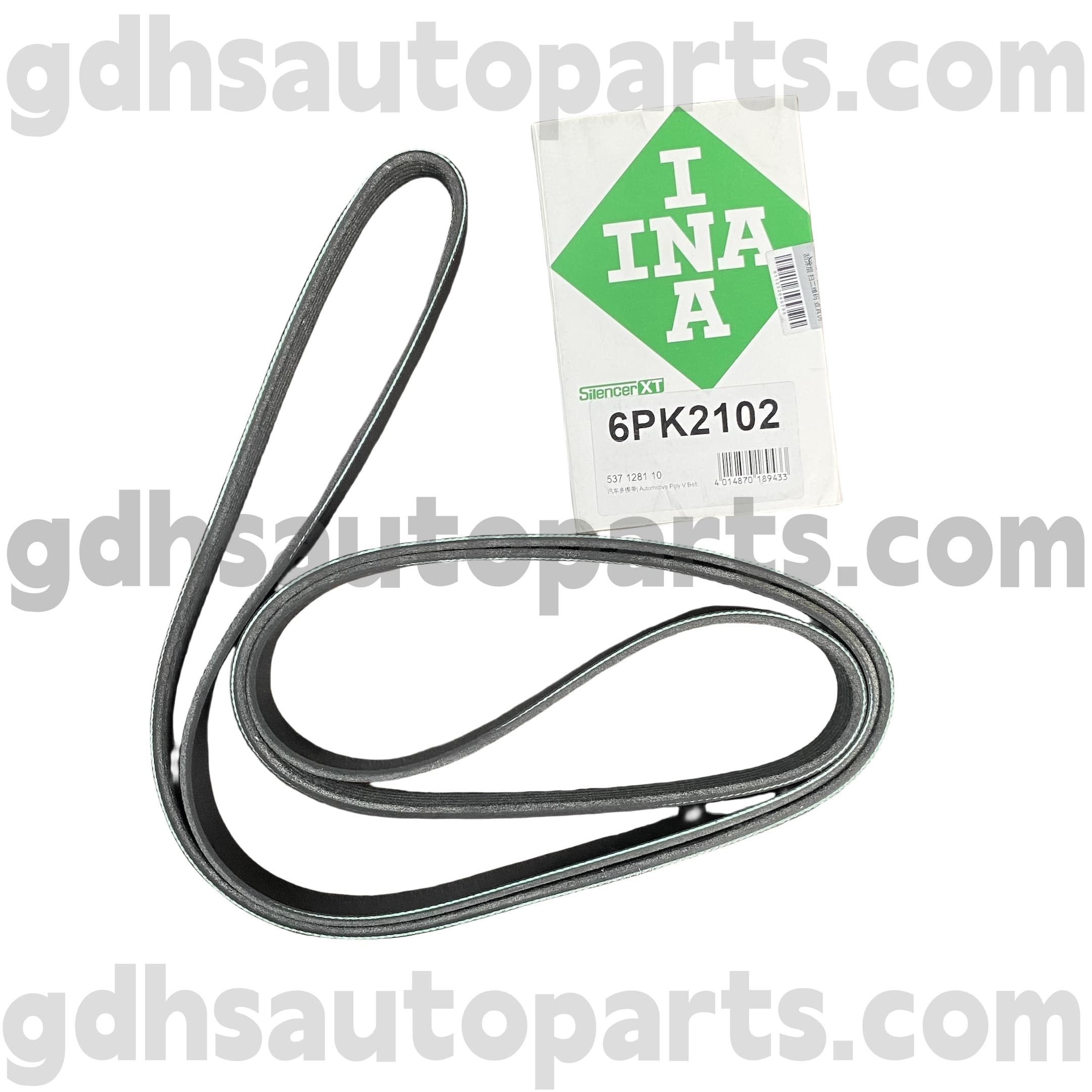 5371281100 Schaeffler Ina Drive Belt pre Range Rover Sport, Land Rover Discovery 3, Land Rover Discovery 4 OE NO. LR013697