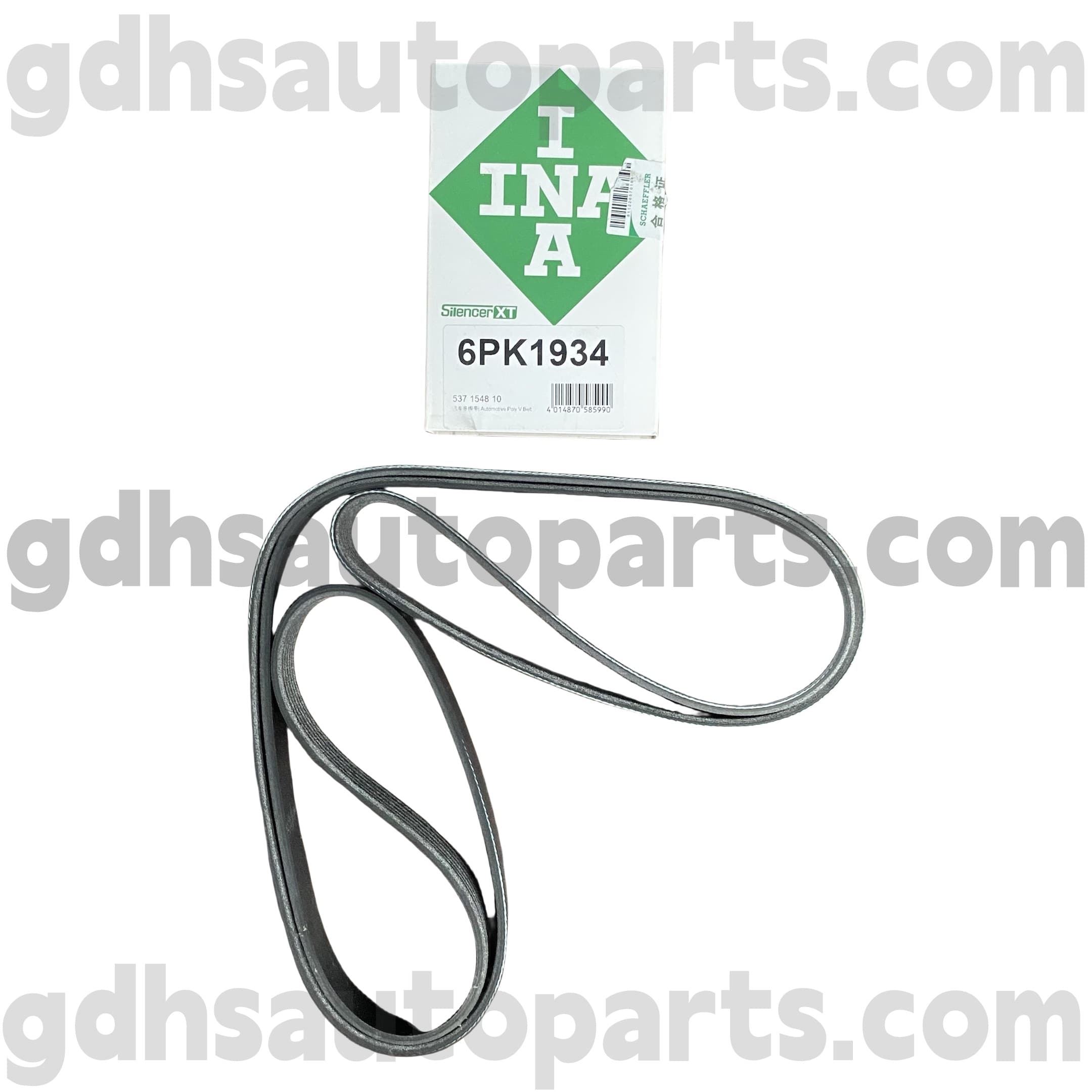 5371548100 Schaeffler Ina Drive Belt pre Range Rover, Range Rover Sport, Range Rover Evoque, Range Rover Velar OE No.L079263