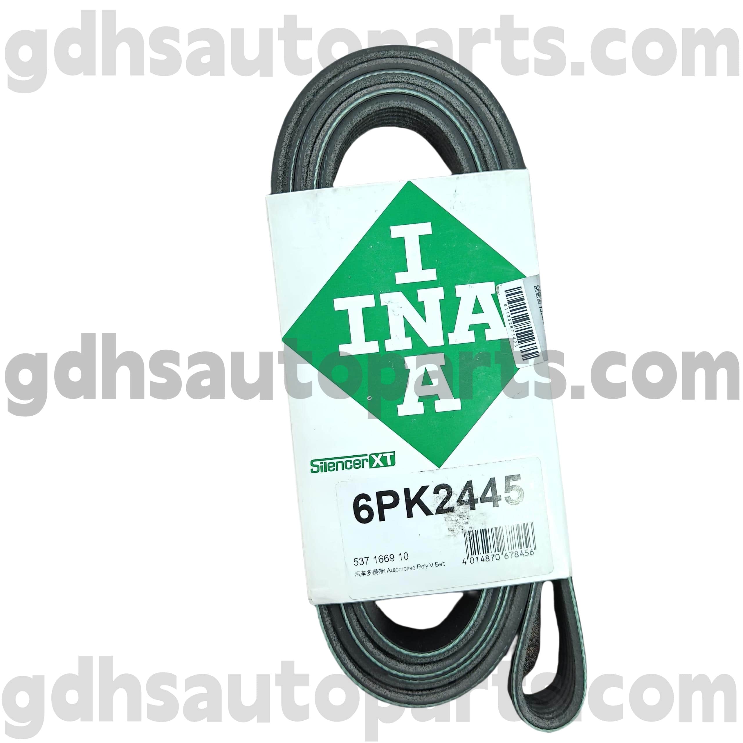 5371669100 Schaeffler Ina Drive Belt pre Range Rover, Range Rover Sport OE NO. LR035542