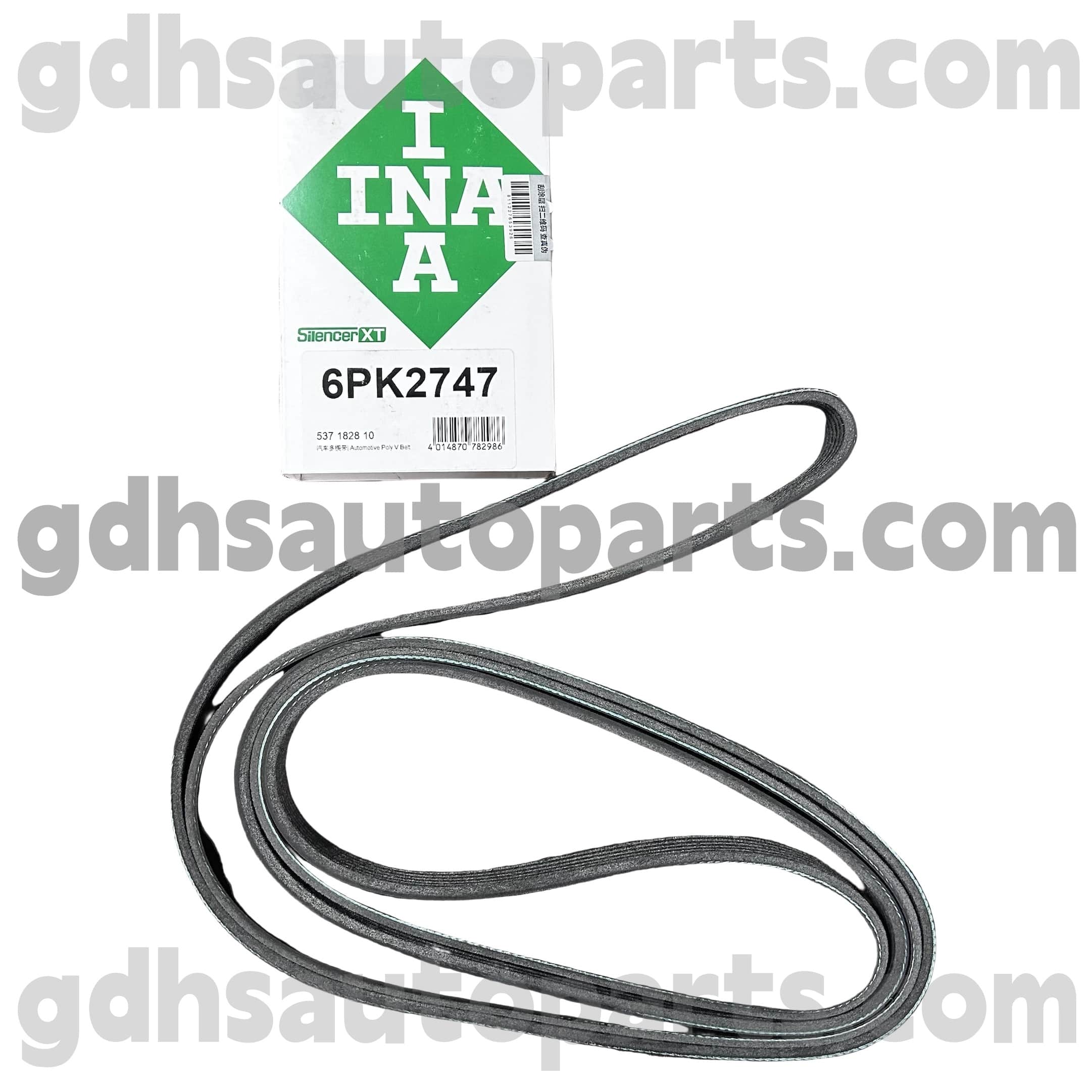 5371828100 Schaeffler Ina Drive Belt pre Jaguar XJ, Jaguar XF, S-Type OE NO. C2C28085