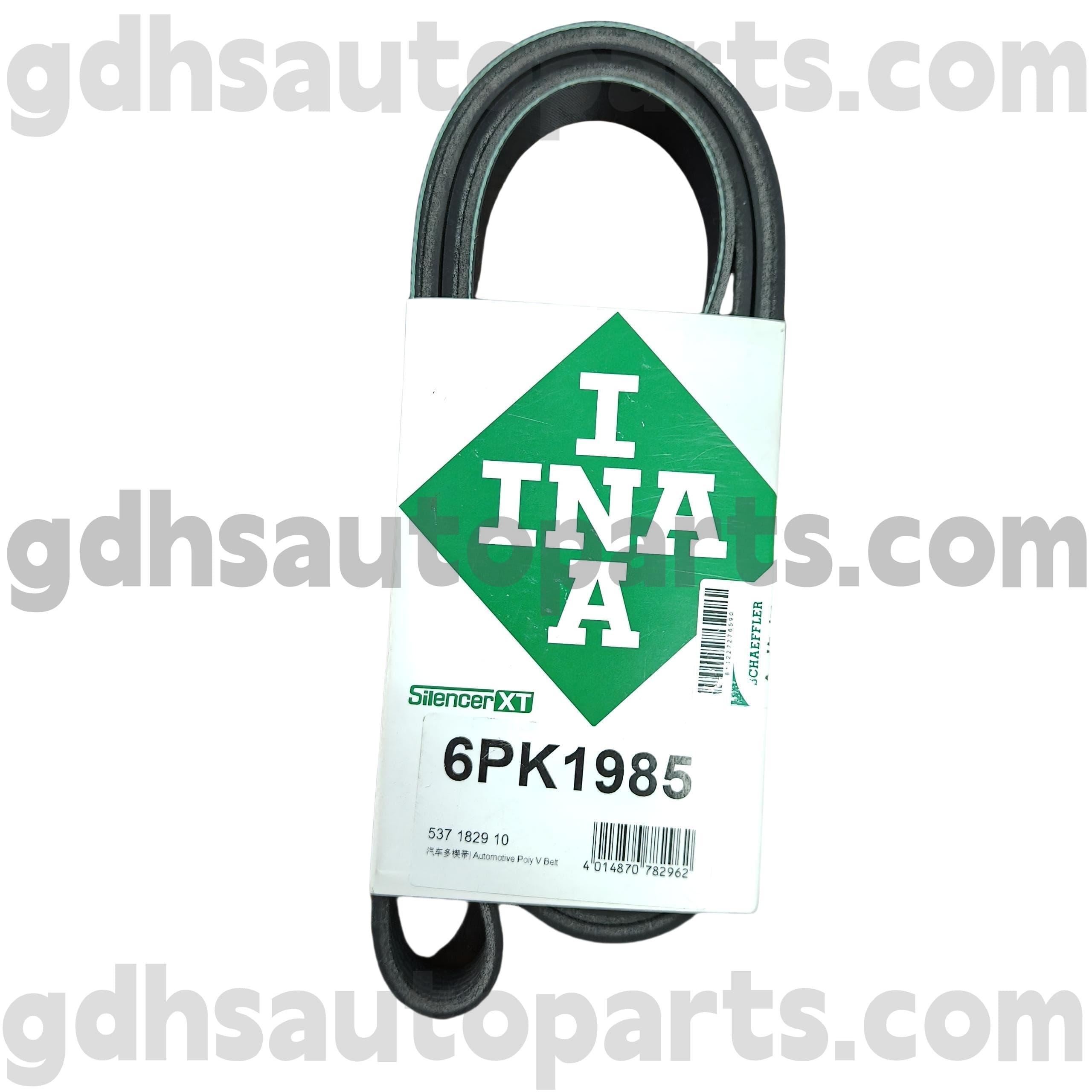 5371829100 Schaeffler Ina Drive Belt pre Range Rover, Range Rover Sport OE NO. LR035502