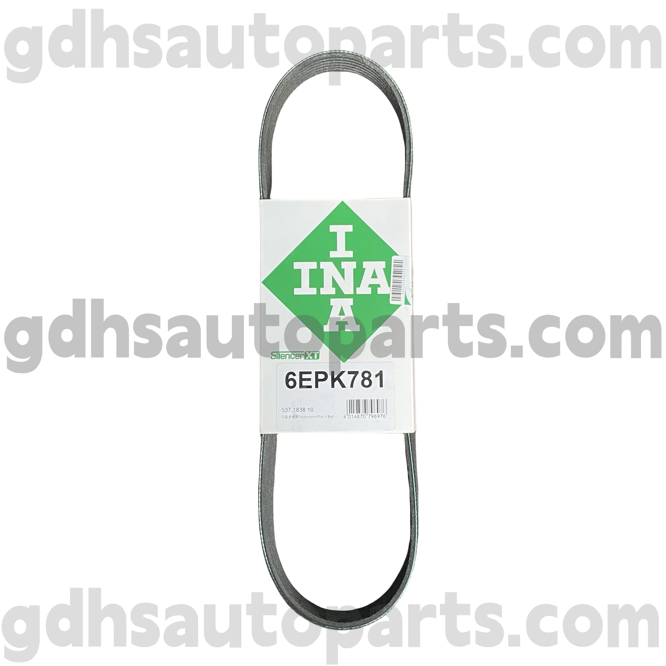 5371838100 Schaeffler Ina Drive Belt pre Range Rover, Range Rover Sport, Land Rover Discovery 4, nový obranca OE č. Lr123070