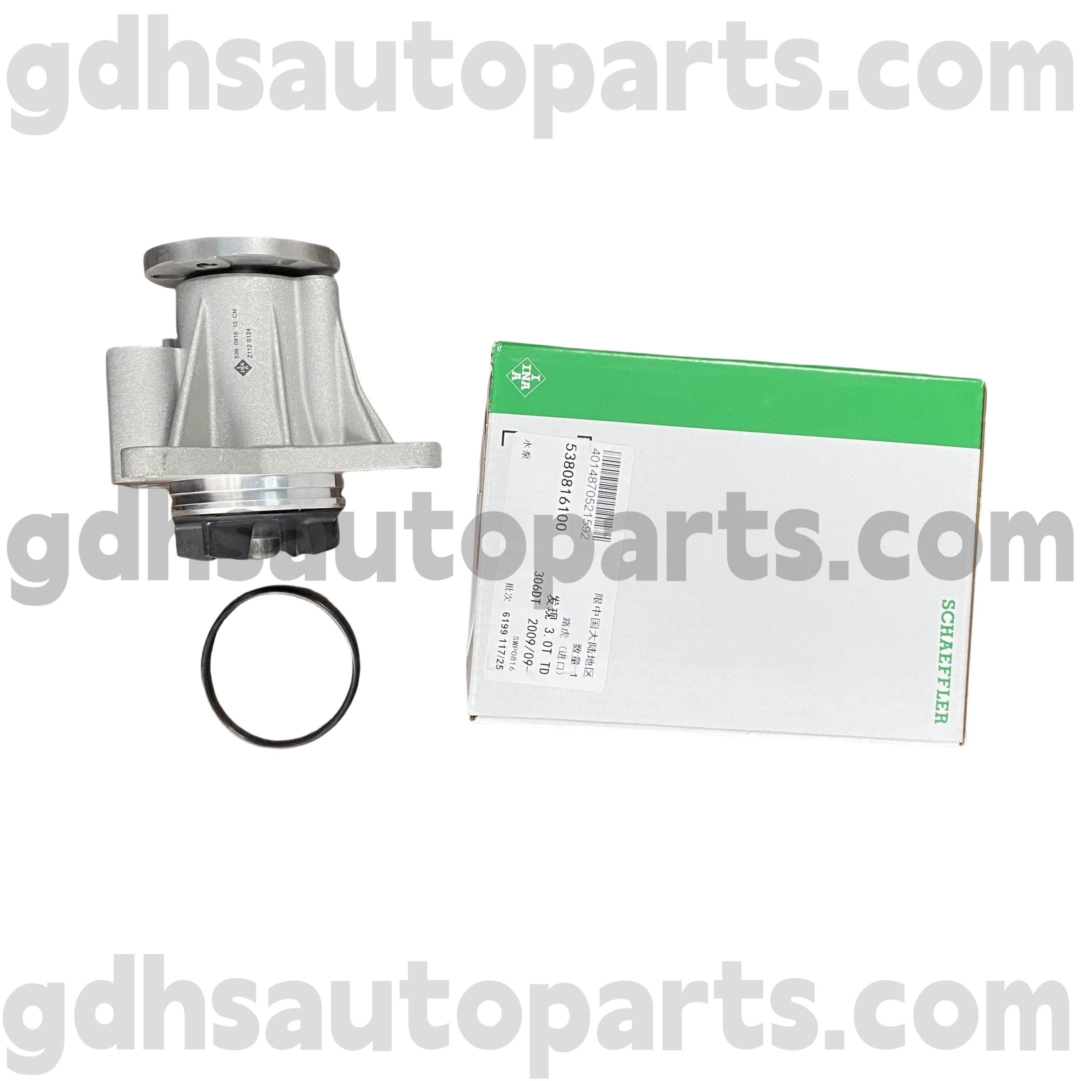 5380816100 Schaeffler Ina Vodné čerpadlo pre Range Rover, Range Rover Sport, Land Rover Discovery 4 OE č. LR013164
