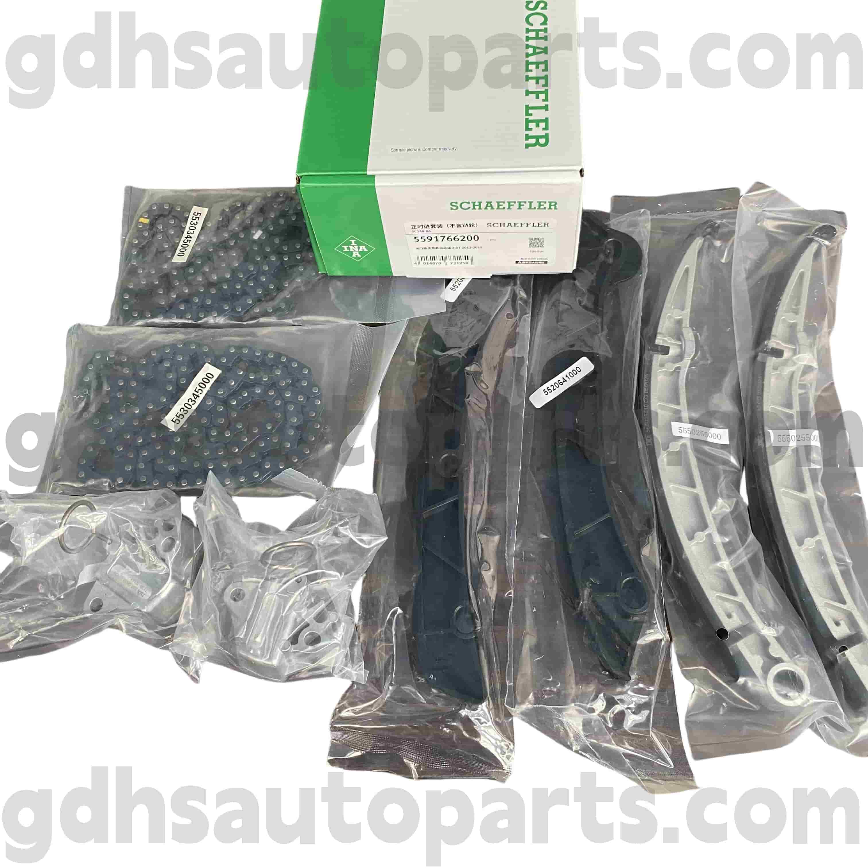 5591766200 Schaeffler Ina Drive Belt Tension pre Range Rover, Range Rover Sport, Range Rover Evoque, Range Rover Velar OE č. Lr095472