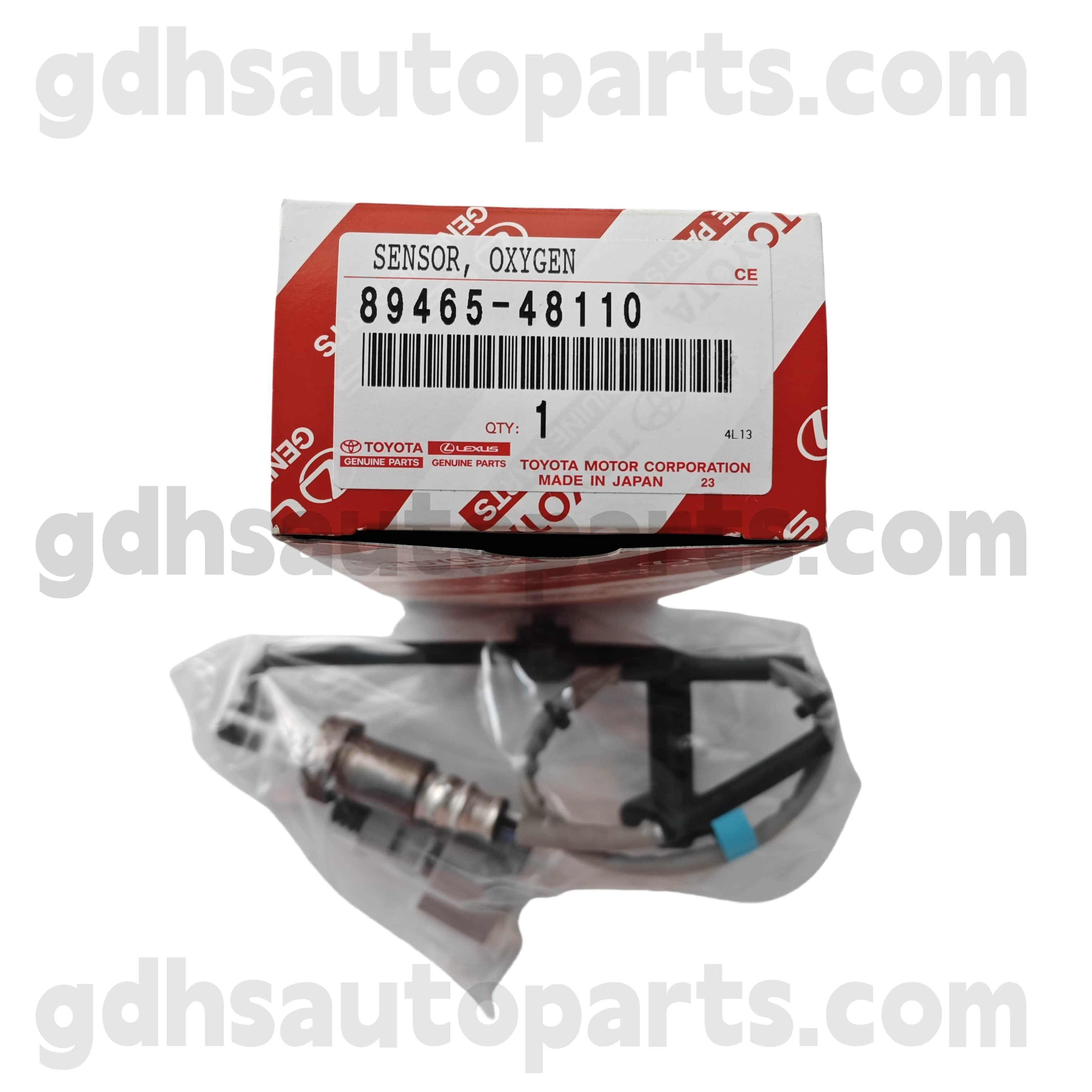 89465-48110 Toyota Originálne diely Zadný kyslíkový senzor pre Harrier 、 Highlander 、 Lexus RX300/330/350 Chassis č. GSU4#