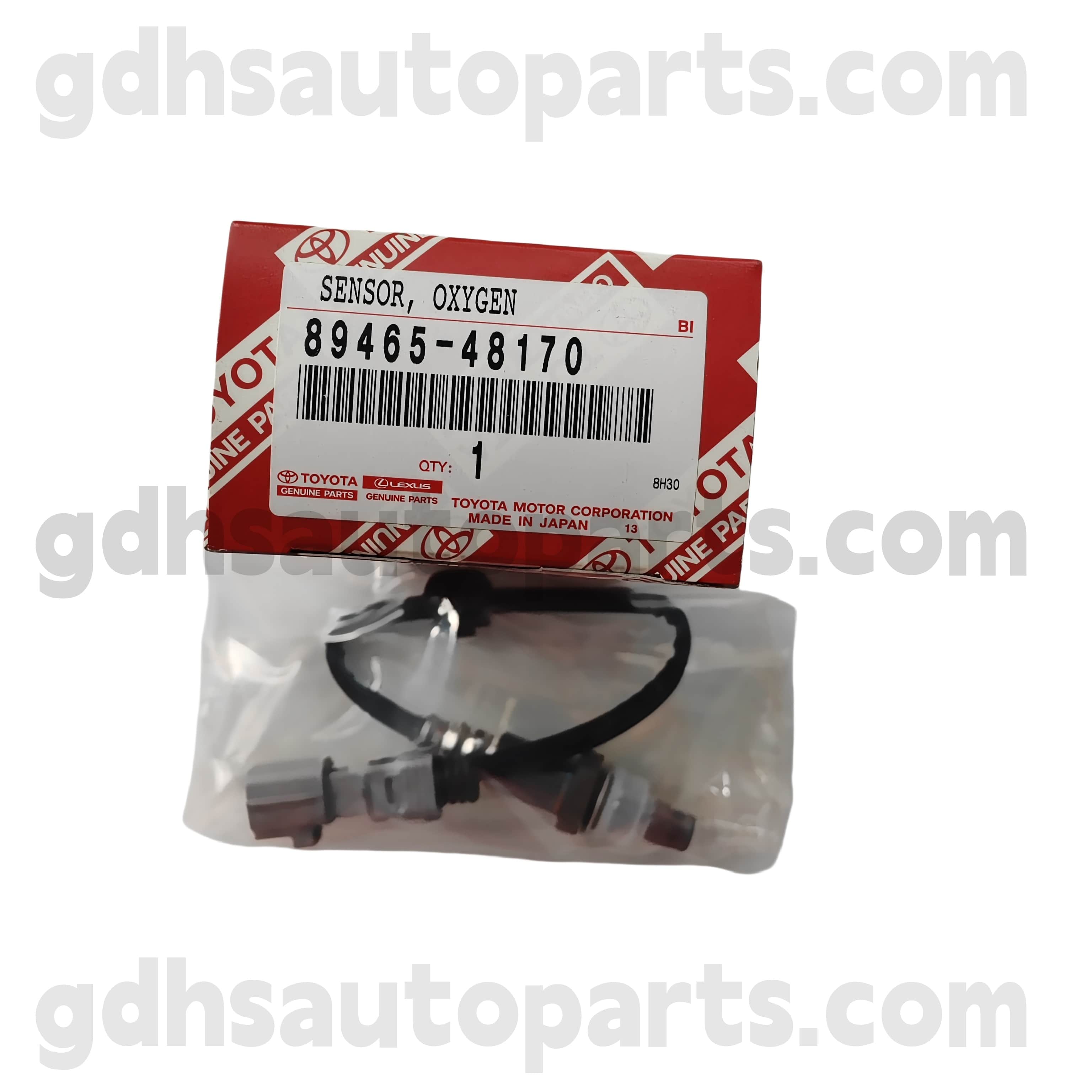 89465-48170 TOYOTA Originálne diely Zadný kyslíkový senzor pre Harrier 、 Lexus RX300/330/350 、 Highlanderchassis č. MCU2#