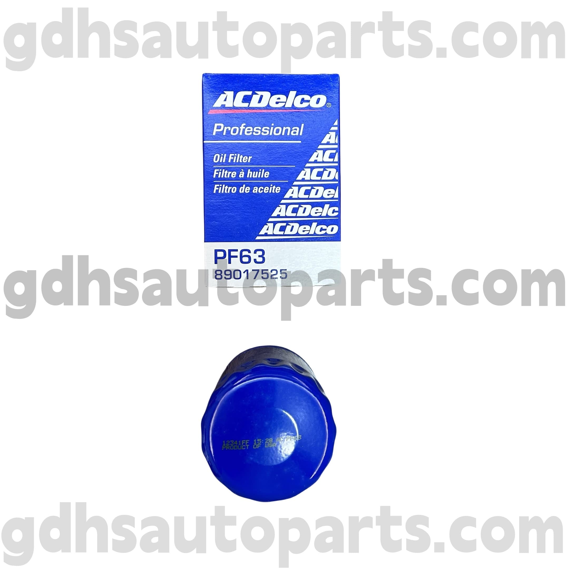 PF63 Actenco Oil Filter Montáž NIE. 8901752